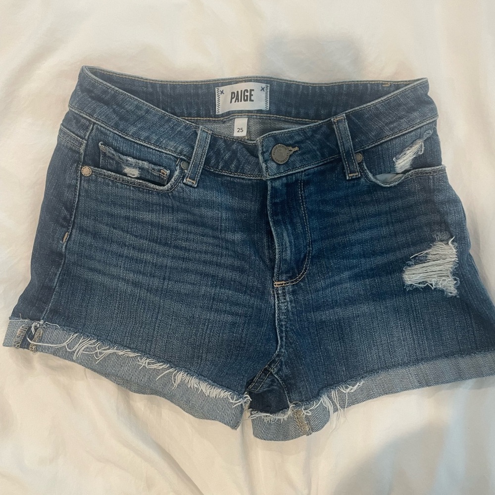 Paige denim shorts